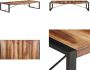 VidaXL Salontafel 180x90x40 cm massief hout met sheesham afwerking Salontafel Salontafels Tafel Tafels - Thumbnail 2