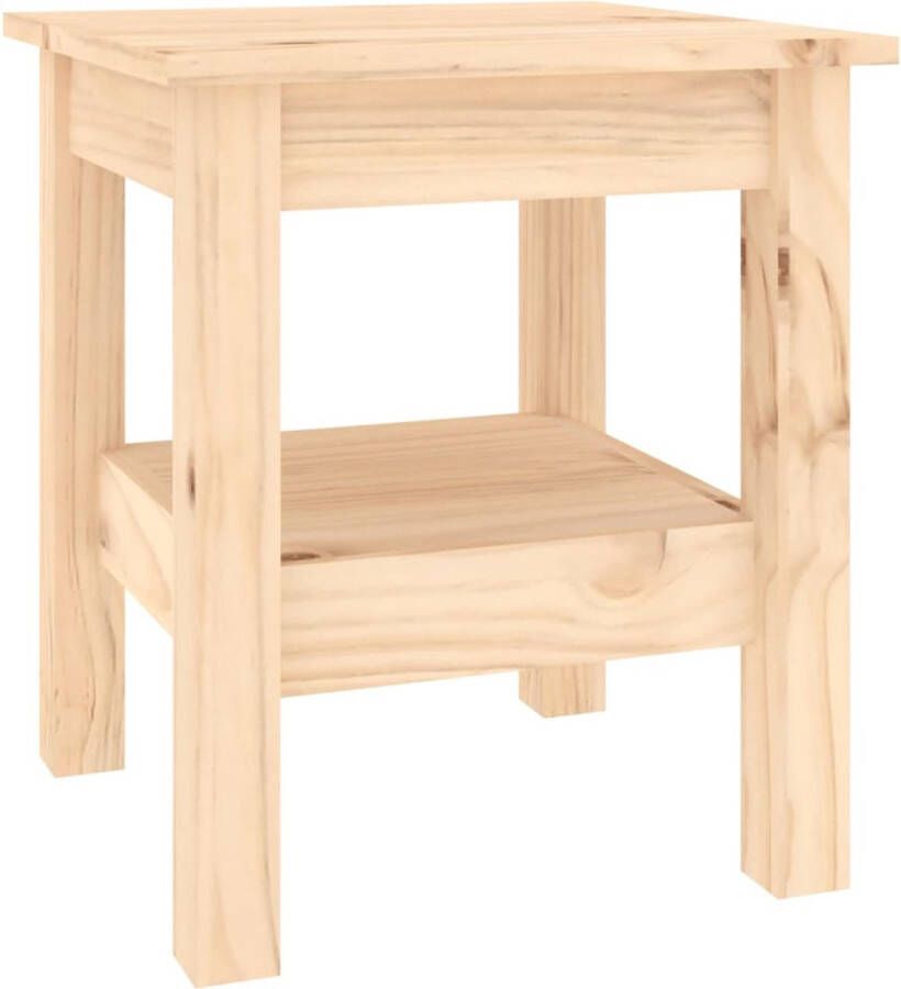 VidaXL -Salontafel-35x35x40-cm-massief-grenenhout - Foto 4