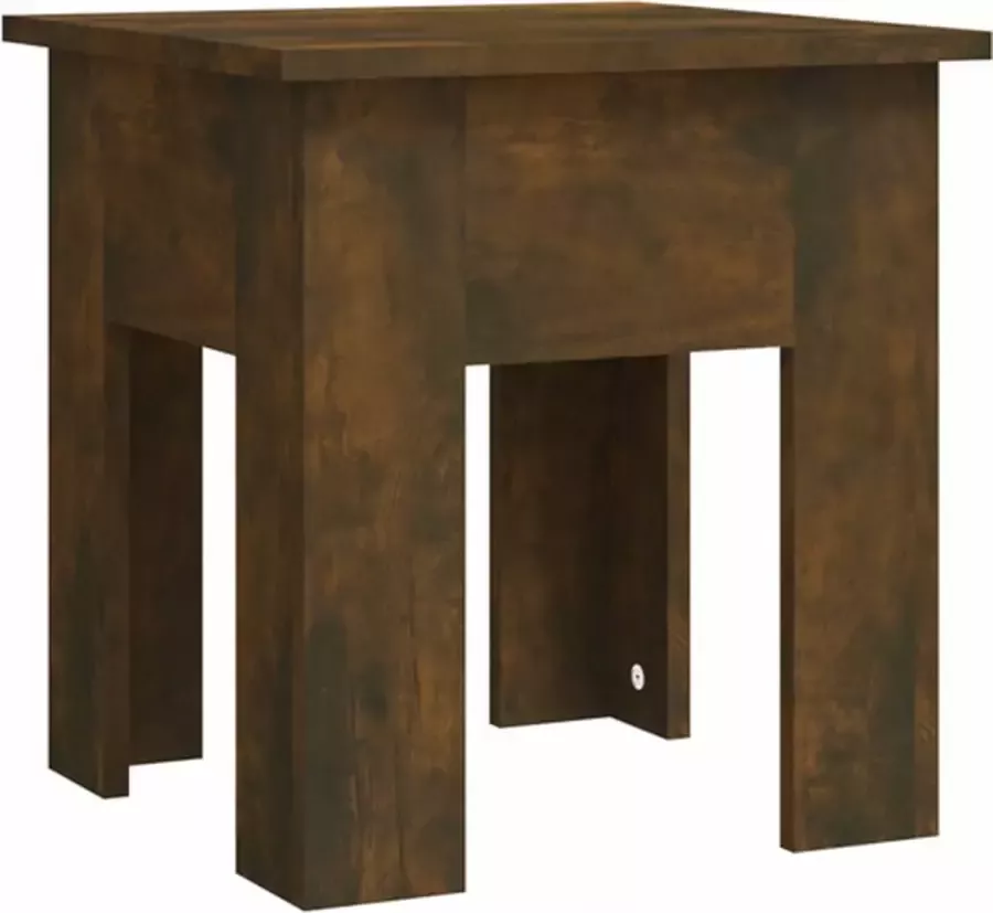 VidaXL -Salontafel-40x40x42-cm-spaanplaat-gerookt-eikenkleurig - Foto 2