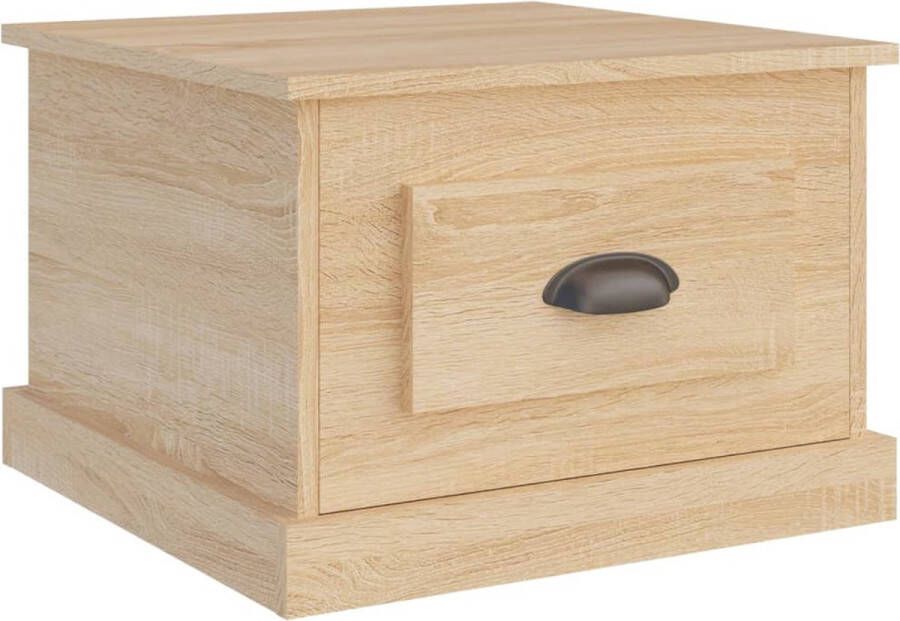 VidaXL -Salontafel-50x50x35-cm-bewerkt-hout-sonoma-eikenkleurig - Foto 13