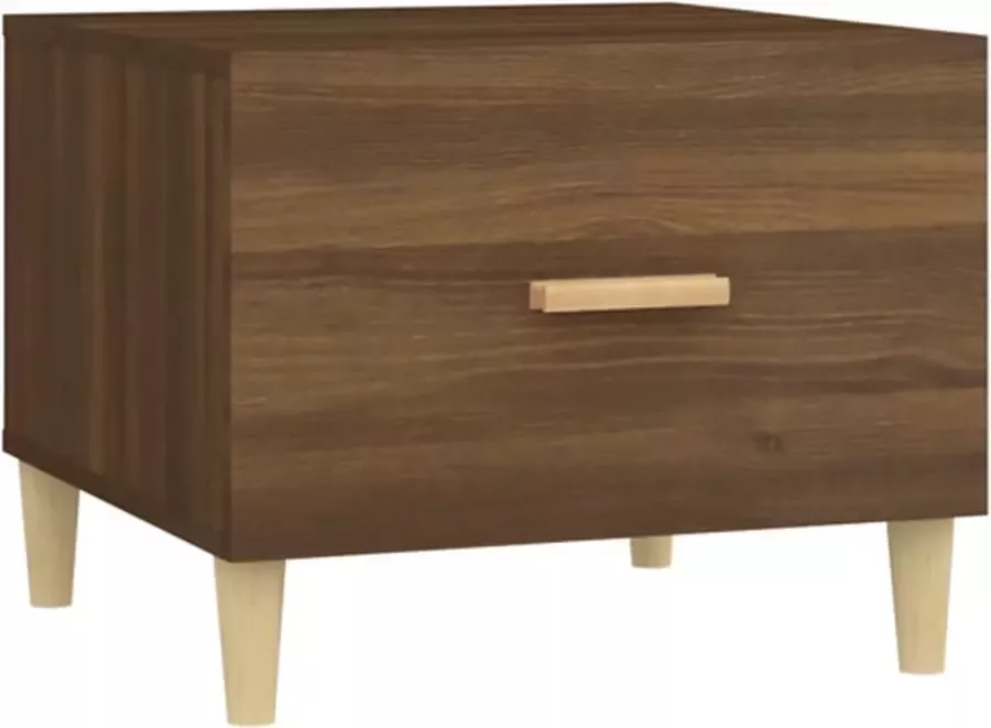 VidaXL -Salontafel-50x50x40-cm-bewerkt-hout-bruineikenkleurig - Foto 3