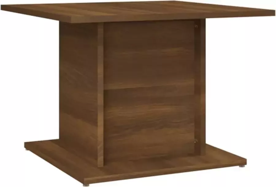 VidaXL -Salontafel-55 5x55 5x40-cm-bewerkt-hout-bruin-eikenkleur - Foto 4