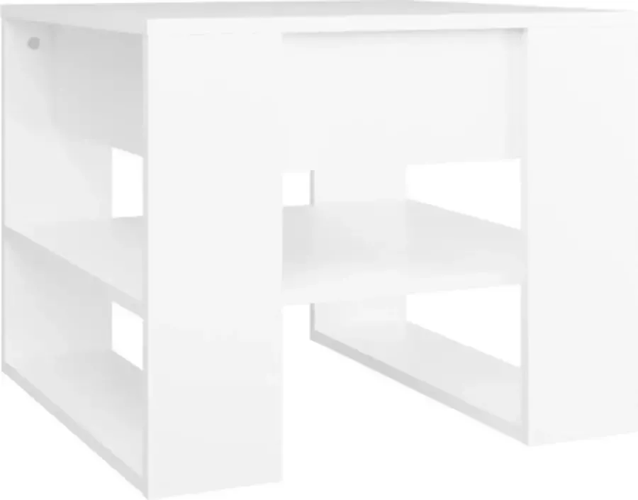 VidaXL -Salontafel-55 5x55x45-cm-bewerkt-hout-wit - Foto 3