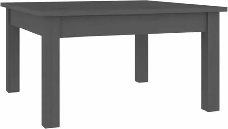 VidaXL -Salontafel-55x55x30-cm-massief-grenenhout-grijs - Foto 3