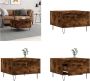 VidaXL -Salontafel-55x55x36-5-cm-bewerkt-hout-gerookt-eikenkleurig Salontafel Salontafels Tafel Bijzettafel - Thumbnail 3