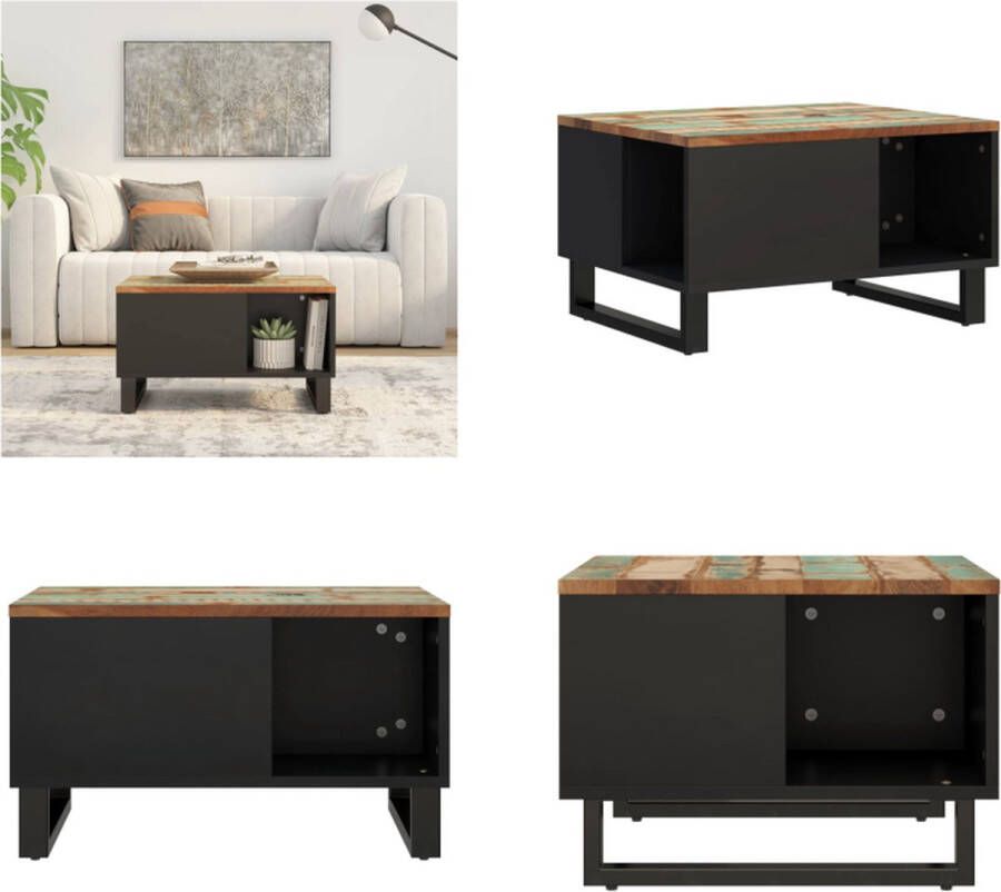 VidaXL -Salontafel-60x50x35-cm-massief-gerecycled-hout Salontafel Salontafels Tafel Bijzettafel