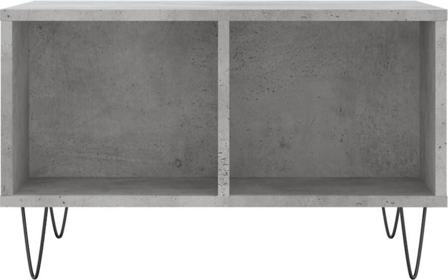 VidaXL -Salontafel-60x50x36 5-cm-bewerkt-hout-betongrijs - Foto 7