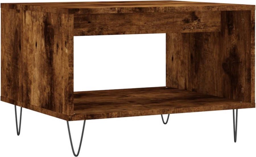VidaXL -Salontafel-60x50x40-cm-bewerkt-hout-gerookt-eikenkleurig - Foto 9
