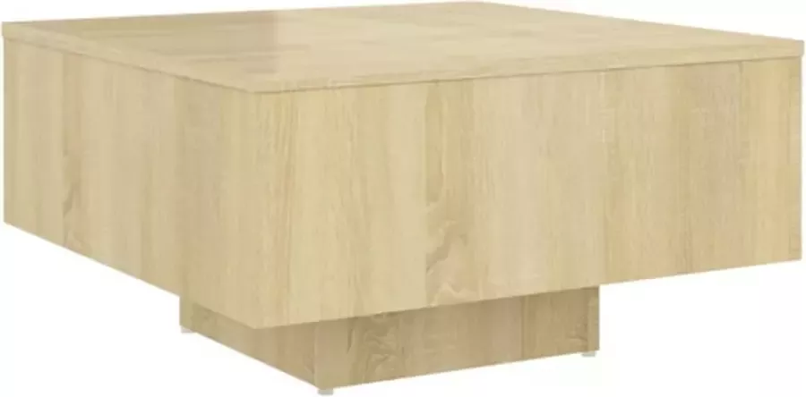 VidaXL -Salontafel-60x60x31 5-cm-bewerkt-hout-sonoma-eikenkleurig - Foto 4