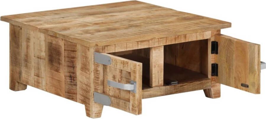 VidaXL -Salontafel-67x67x30-cm-massief-mangohout - Foto 2
