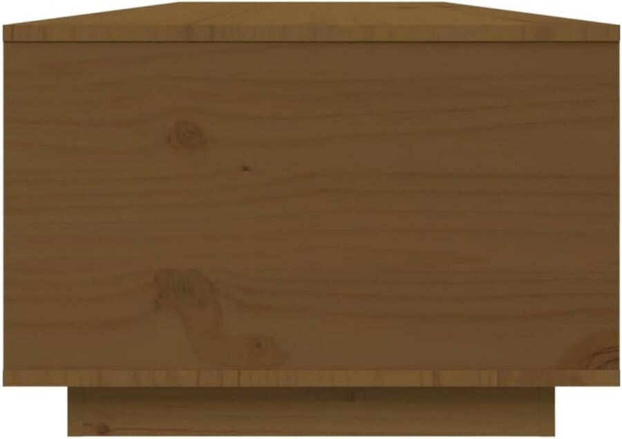 VidaXL -Salontafel-80x50x35 5-cm-massief-grenenhout-honingbruin - Foto 3