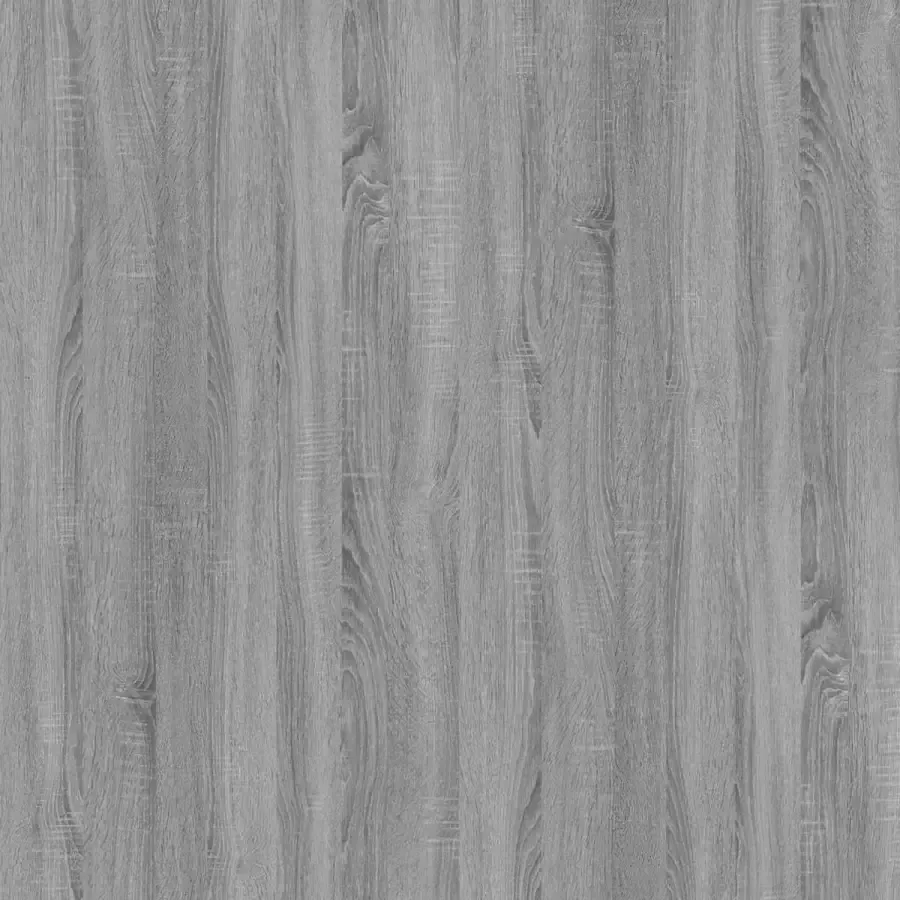 vidaXL Salontafel 80x50x45 cm bewerkt hout en ijzer grijs sonoma eiken