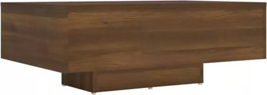 VidaXL -Salontafel-85x55x31-cm-bewerkt-hout-bruineikenkleurig - Foto 4