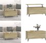 VidaXL Salontafel 90x44-5x45 cm bewerkt hout sonoma eikenkleurig Salontafel Salontafels Tafel Tafels - Thumbnail 2