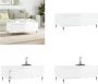 VidaXL -Salontafel-90x50x36-5-cm-bewerkt-hout-hoogglans-wit Salontafel Salontafels Tafel Bijzettafel - Thumbnail 1