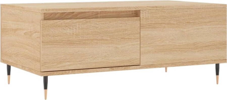 VidaXL -Salontafel-90x50x36 5-cm-bewerkt-hout-sonoma-eikenkleurig - Foto 19