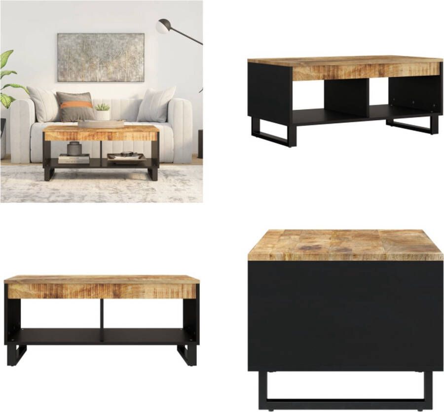 VidaXL -Salontafel-90x50x40-cm-massief-mangohout Salontafel Salontafels Tafel Bijzettafel