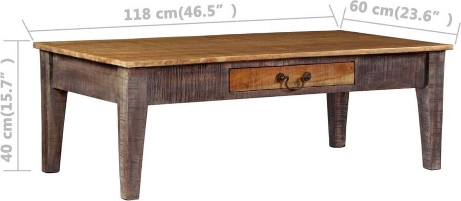 VidaXL -Salontafel-vintage-stijl-118x60x40-cm-massief-hout - Foto 3