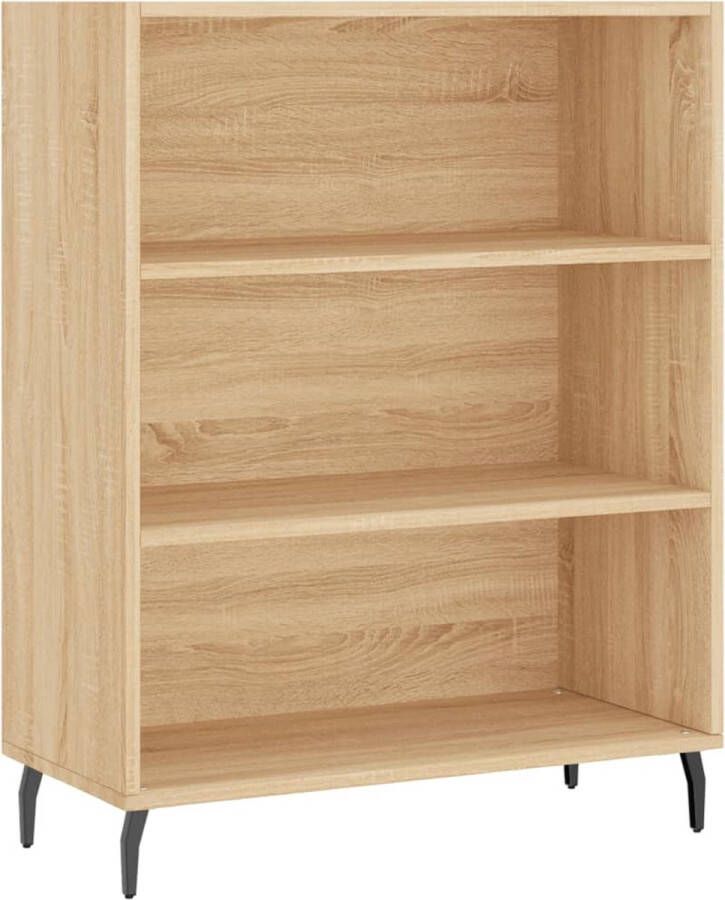 VidaXL -Schappenkast-69 5x32 5x90-cm-bewerkt-hout-sonoma-eikenkleurig - Foto 3