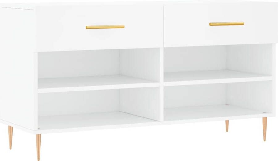 VidaXL -Schoenenbank-102x35x55-cm-bewerkt-hout-wit