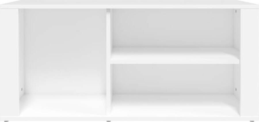 VidaXL -Schoenenkast-100x35x45-cm-bewerkt-hout-betongrijs - Foto 3