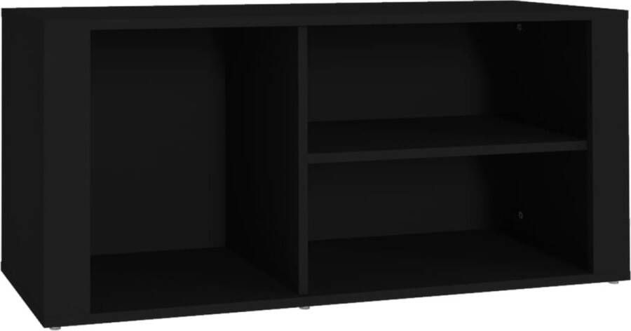 VidaXL -Schoenenkast-100x35x45-cm-bewerkt-hout-zwart