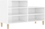 VidaXL -Schoenenkast-102x36x60-cm-bewerkt-hout-hoogglans-wit - Thumbnail 2