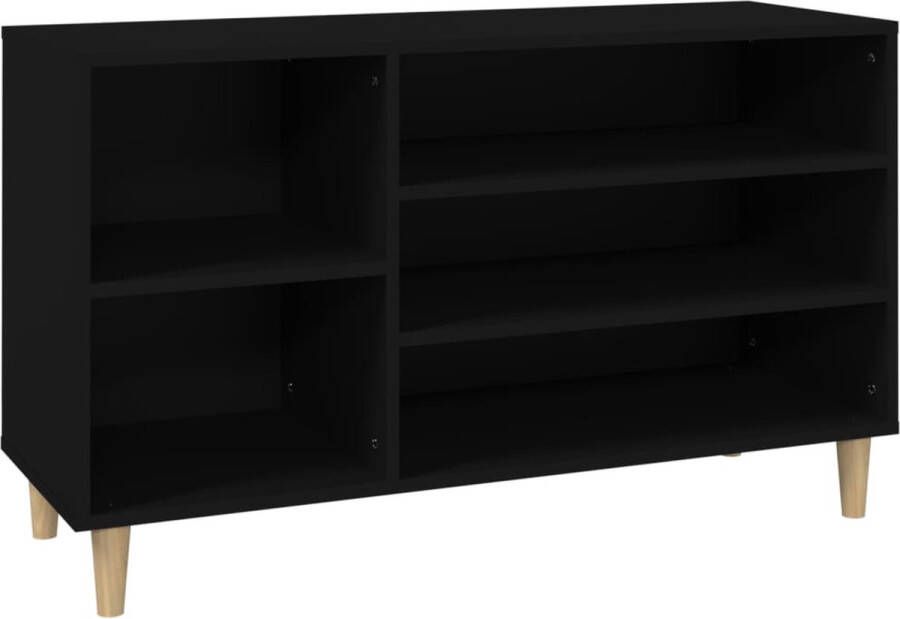 vidaXL -Schoenenkast-102x36x60-cm-bewerkt-hout-zwart