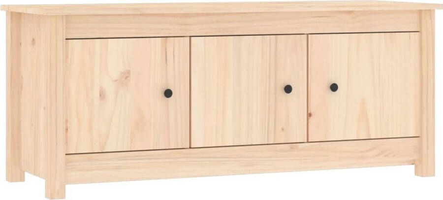 vidaXL -Schoenenkast-110x38x45 5-cm-massief-grenenhout