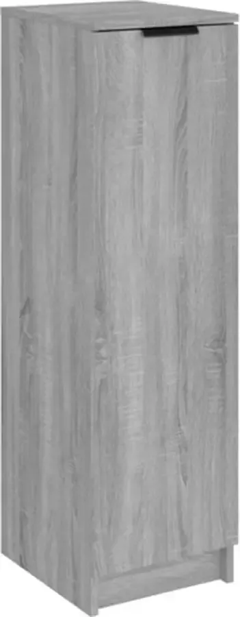 VidaXL -Schoenenkast-30x35x100-cm-bewerkt-hout-grijs-sonoma-eikenkleur - Foto 2