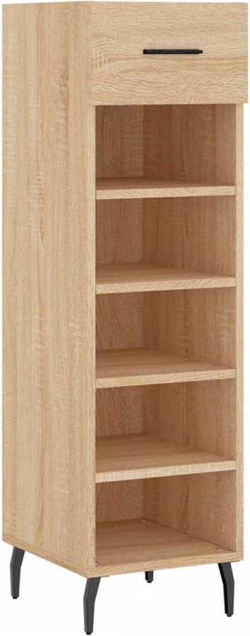 VidaXL -Schoenenkast-30x35x105-cm-bewerkt-hout-sonoma-eikenkleurig - Foto 1