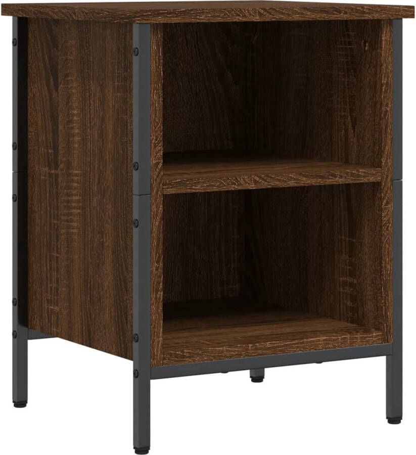 VidaXL -Schoenenkast-38x35x50-cm-bewerkt-hout-bruineikenkleurig