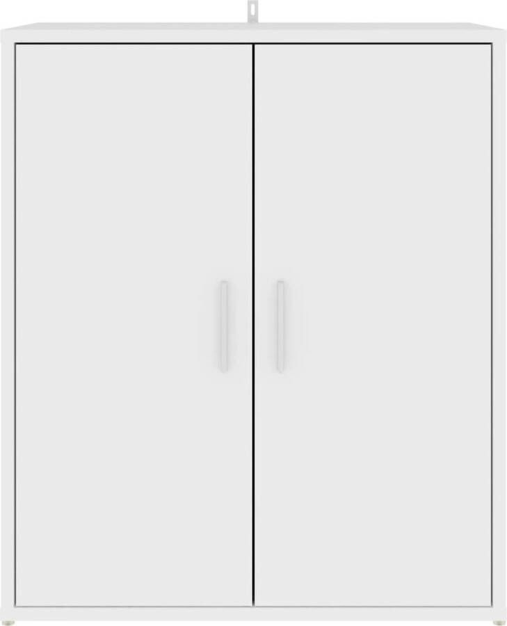 VidaXL -Schoenenkast-60x35x70-cm-bewerkt-hout-betongrijs - Foto 3