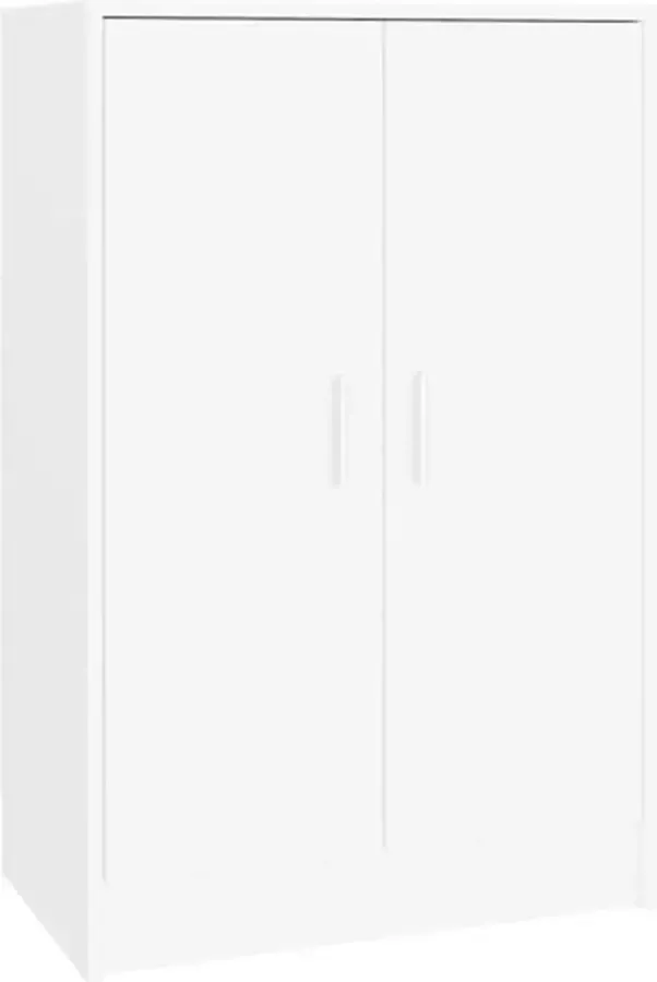 VidaXL -Schoenenkast-60x35x92-cm-bewerkt-hout-wit - Foto 2