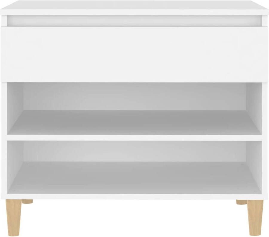 VidaXL -Schoenenkast-70x36x60-cm-bewerkt-hout-gerookt-eikenkleurig - Foto 3