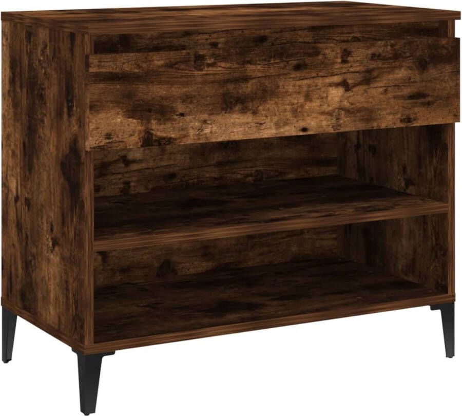 VidaXL -Schoenenkast-70x36x60-cm-bewerkt-hout-gerookt-eikenkleurig