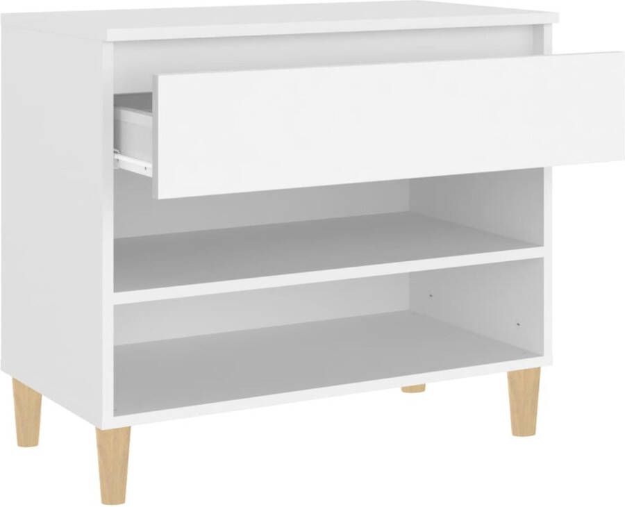 VidaXL -Schoenenkast-70x36x60-cm-bewerkt-hout-zwart - Foto 3