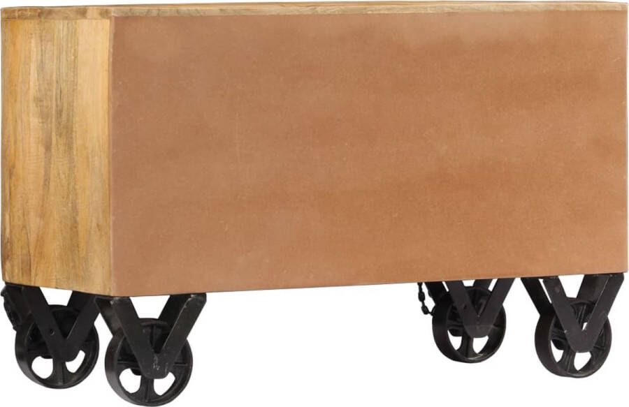 VidaXL -Schoenenkast-86x35x55-cm-massief-mangohout - Foto 3