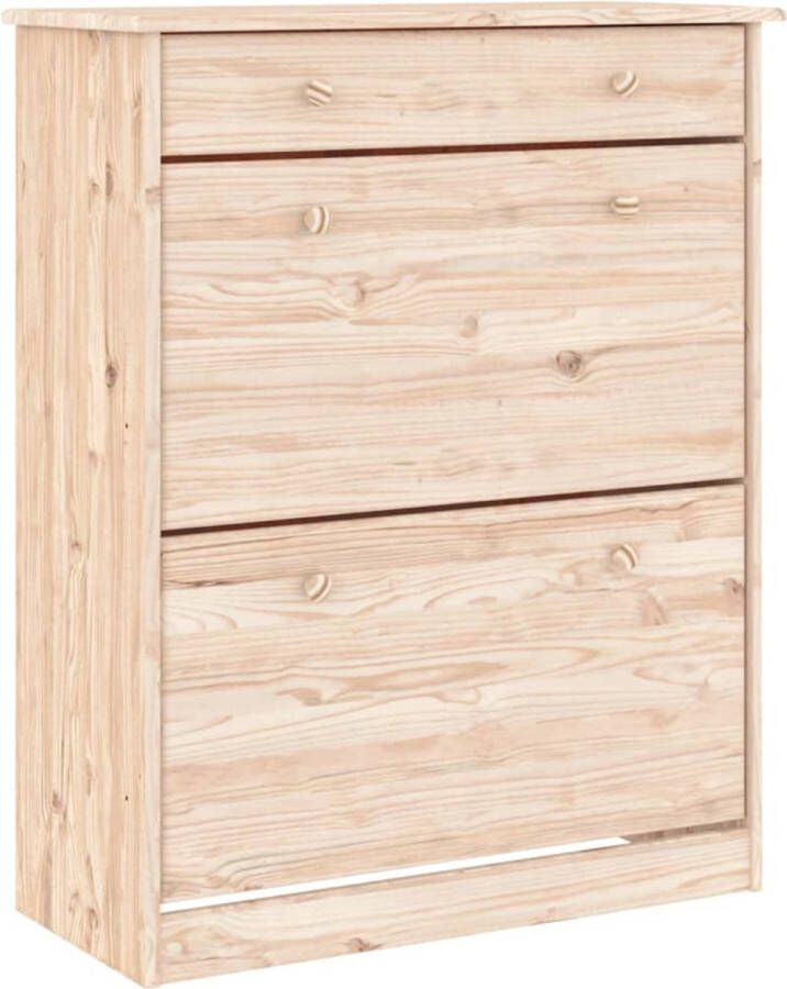 VidaXL -Schoenenkast-ALTA-77x35x96-cm-massief-grenenhout