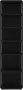 VidaXL -Schoenenkasten-2-st-27 5x27x102-cm-zwart - Thumbnail 5