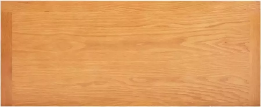 VidaXL Schoenenrek 120x37x45 cm massief eikenhout