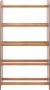 VidaXL -Schoenenrek-65x24x117-cm-bewerkt-hout-bruin - Thumbnail 2