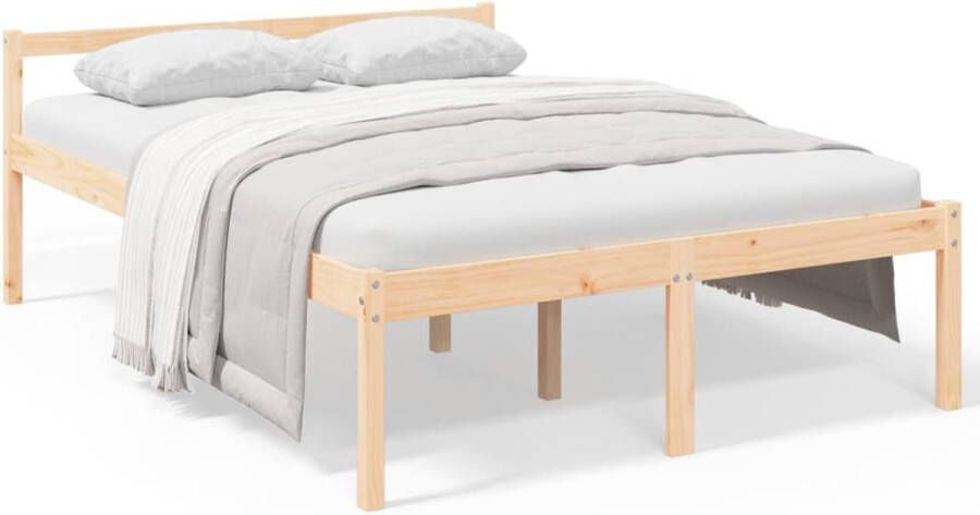 VidaXL -Seniorenbed-massief-grenenhout-120x200-cm - Foto 4