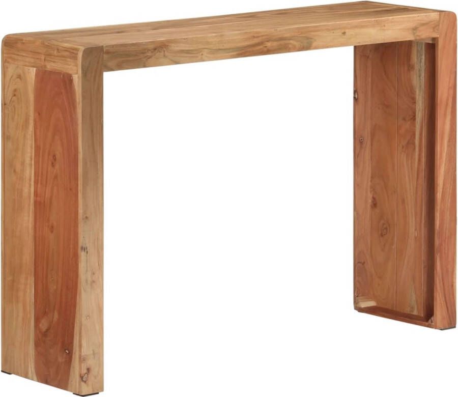 VidaXL Sidetable 110x30x76 cm massief acaciahout