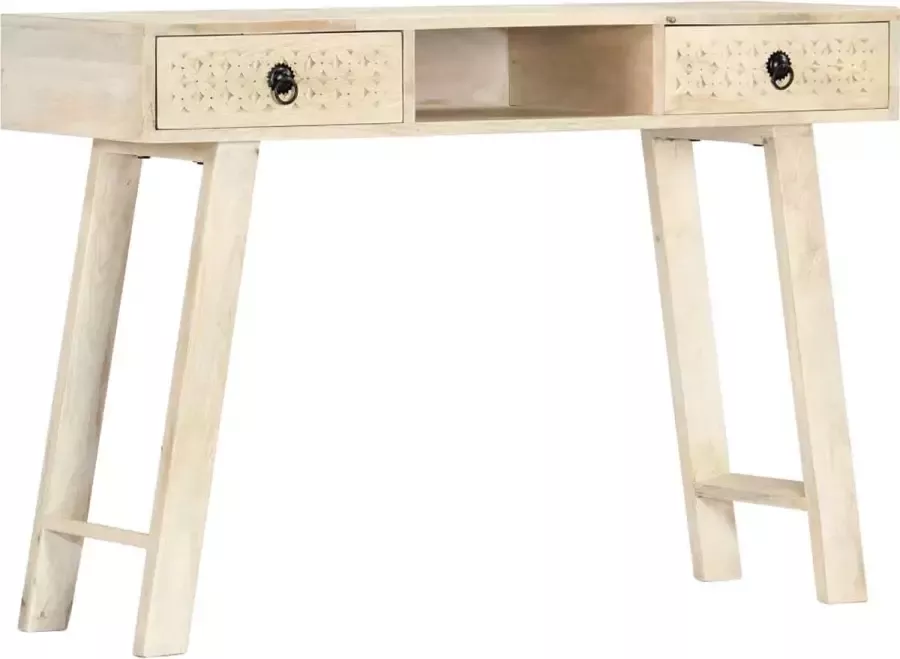 VidaXL Sidetable 110x35x76 cm massief mangohout