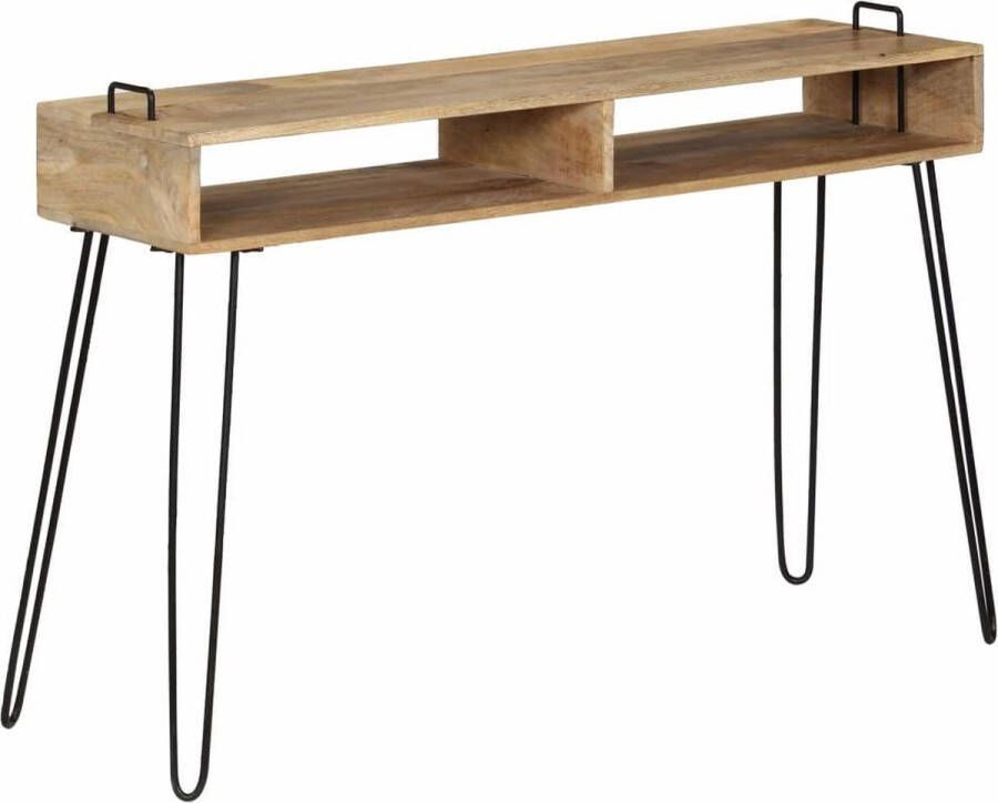 VidaXL Sidetable 115x35x76 cm massief mangohout