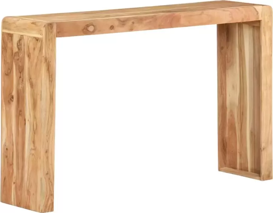 VidaXL Sidetable 120x30x76 cm massief acaciahout