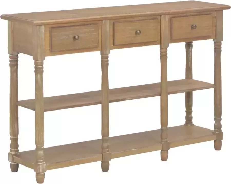 VidaXL Sidetable 120x30x76 cm MDF
