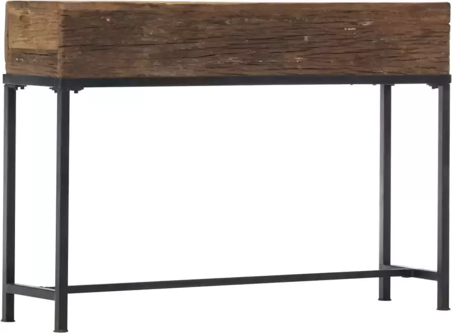 VidaXL Sidetable 120x30x80 cm massief gerecycled hout