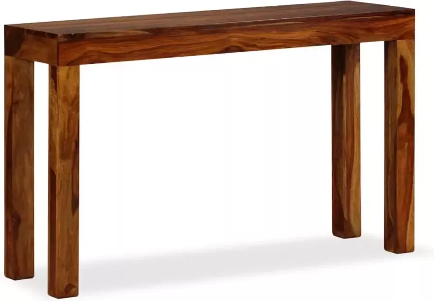 VidaXL Sidetable 120x35x75 cm massief sheeshamhout